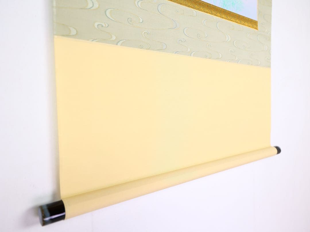 掛軸　魚　柴田頼皇 「金魚」　日本画　古美術品　骨董品　アート　絵画　絵