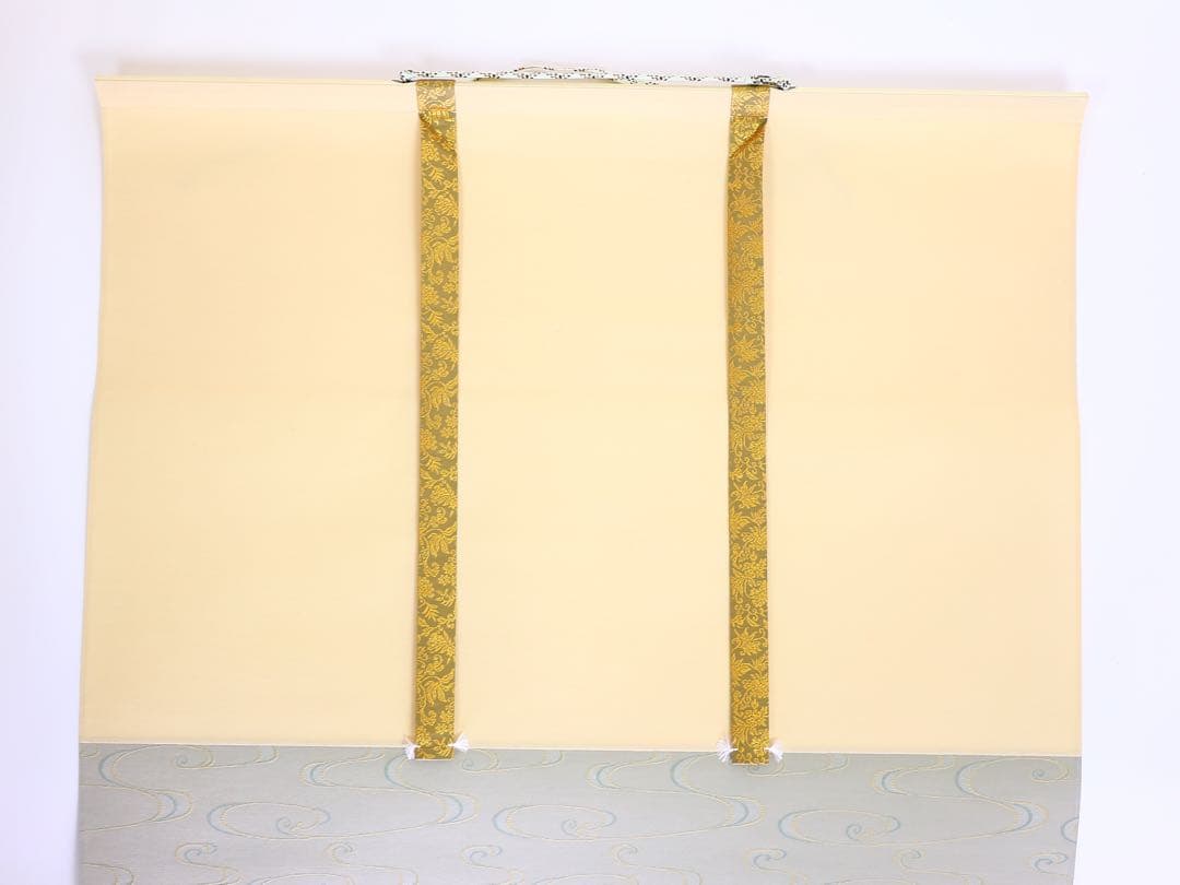 掛軸　魚　柴田頼皇 「金魚」　日本画　古美術品　骨董品　アート　絵画　絵