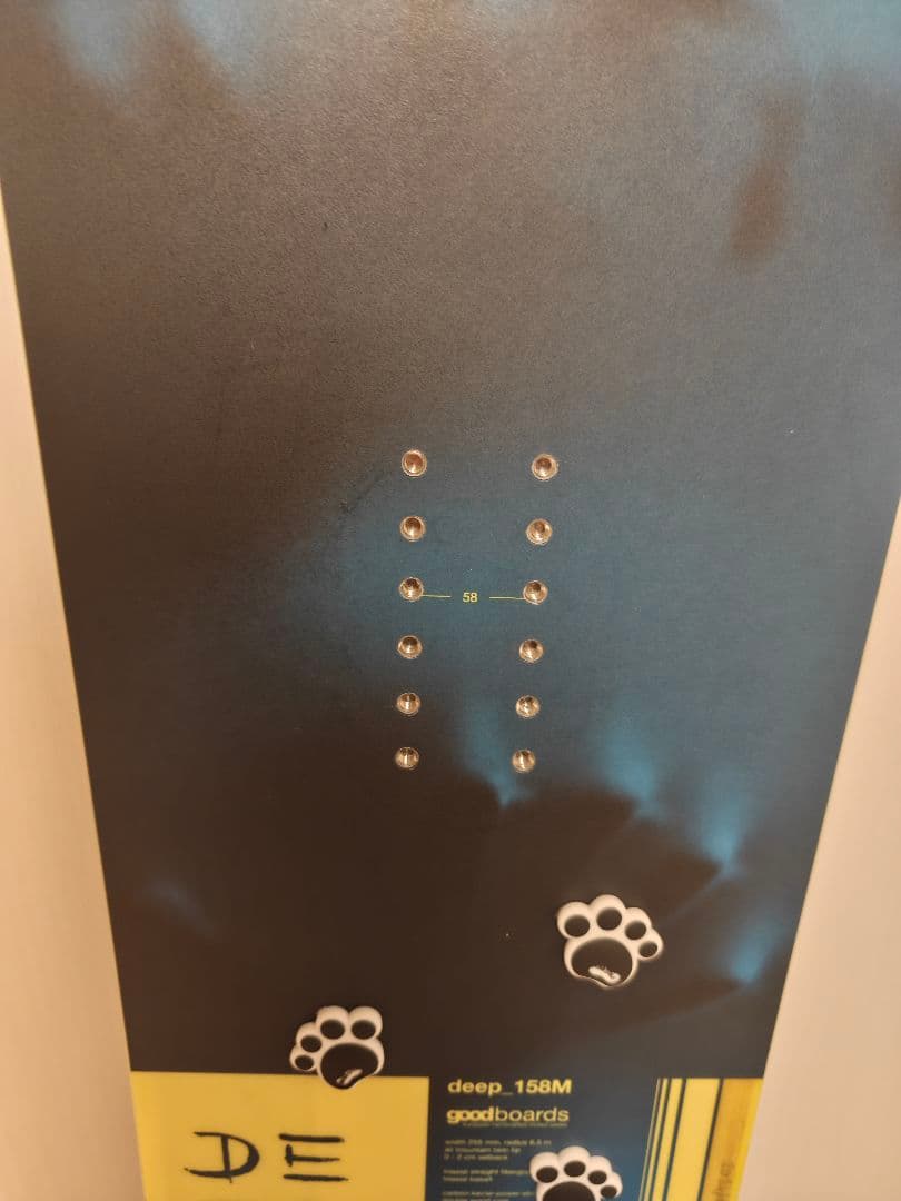 goodboards deep 158 パウダー　スノーボード