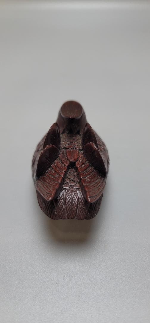 茶道具 唐物 紫檀 押鳥 香合 八方香合 二件