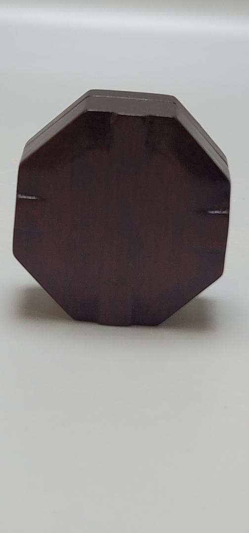 茶道具 唐物 紫檀 押鳥 香合 八方香合 二件