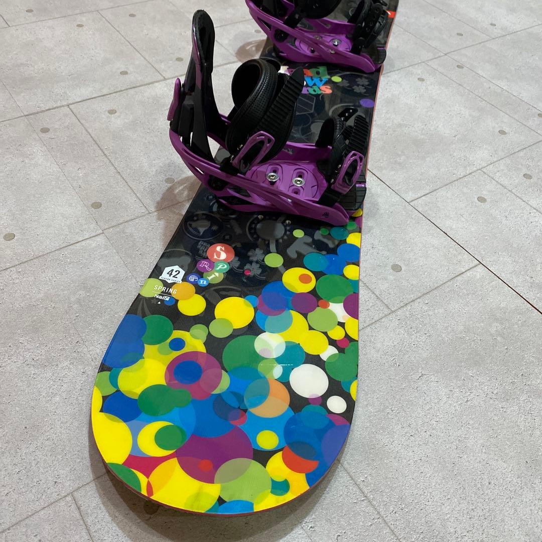 ★HEAD★ SPRING スノボー　スノーボード板　ヴィンディング　セット　板