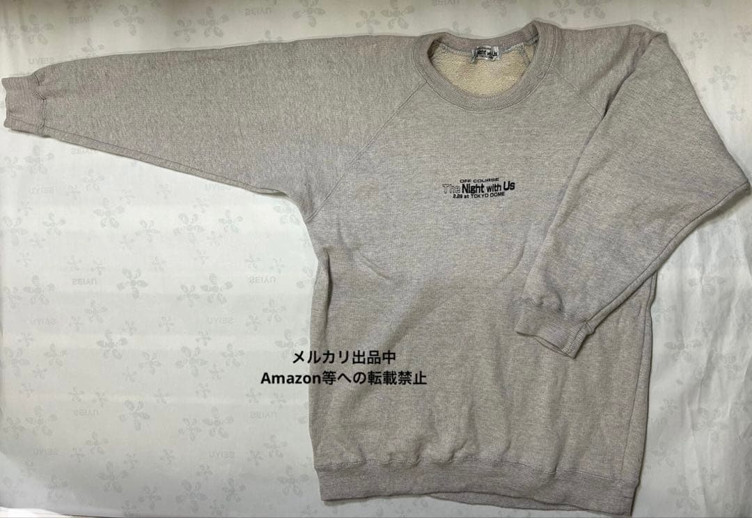 【中古】オフコース 1989.2.26解散コンサート　トレーナー　グレー