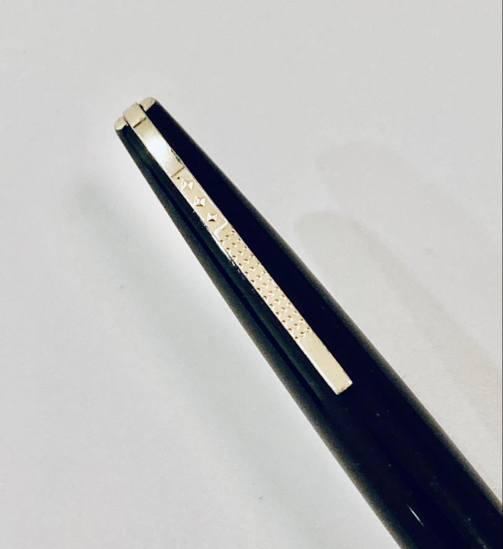 ペン先18K◆プラチナ 高級万年筆 Platinum ショート 18金 ブラック