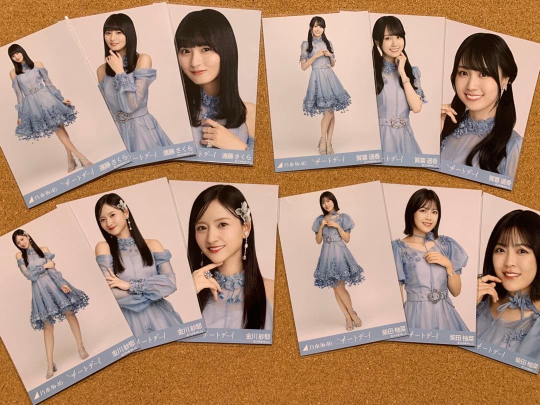 乃木坂46 ✨ チートデイ 生写真 32人 × 3種 全96種 フルコンプ