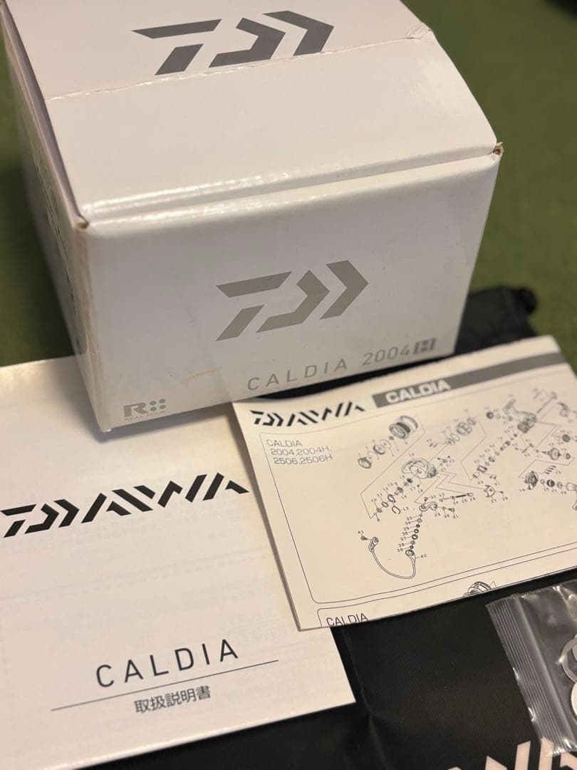 14カルディア　Daiwa CALDIA 2004-H フィッシングリール　美品