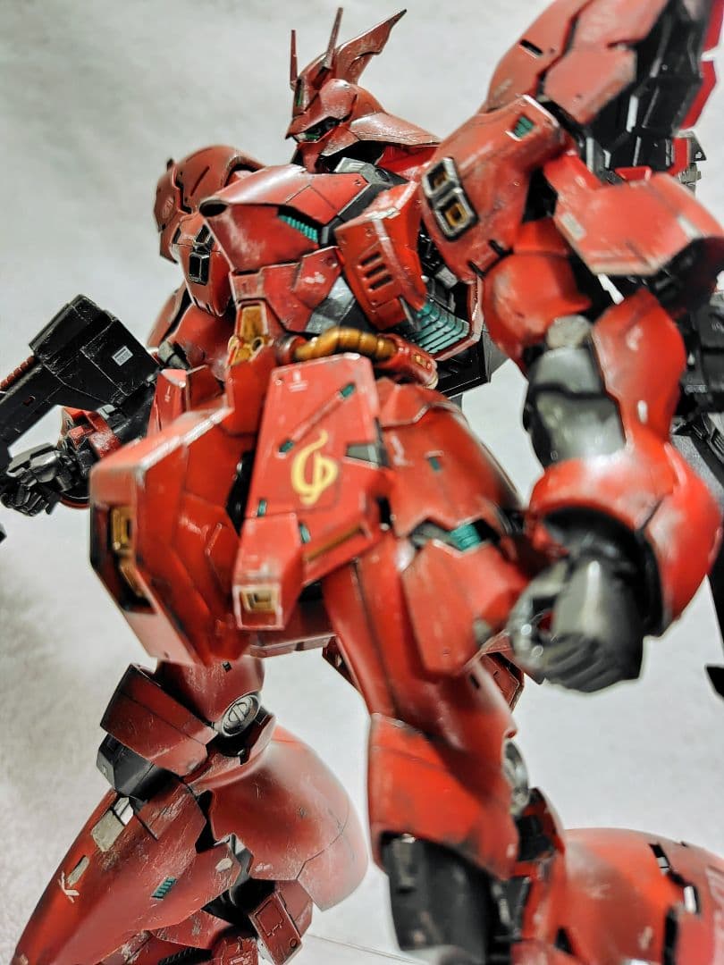 塗装済み完成品RGササビー　注意点あり