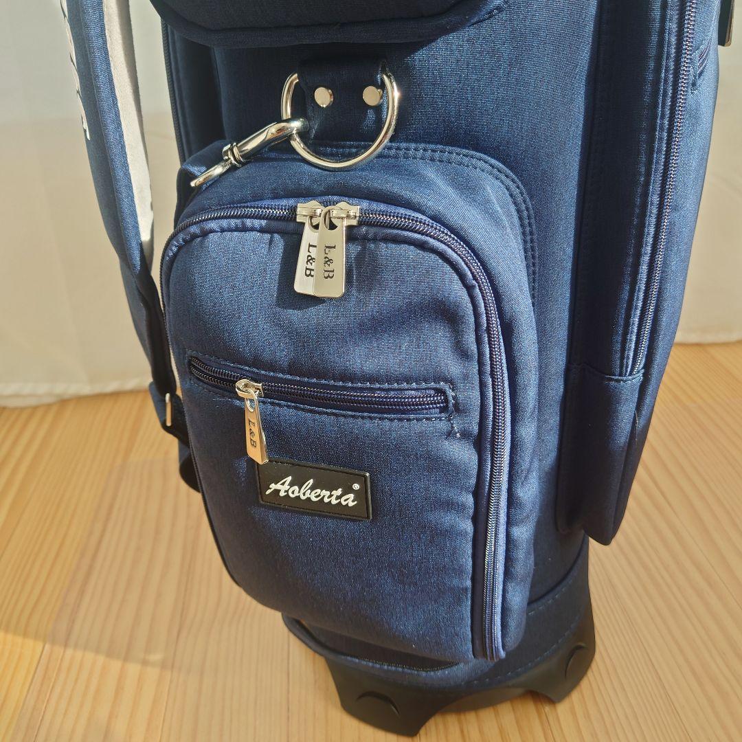 LEE BENEDICTゴルフキャディバッグ ネイビー新品未使用品