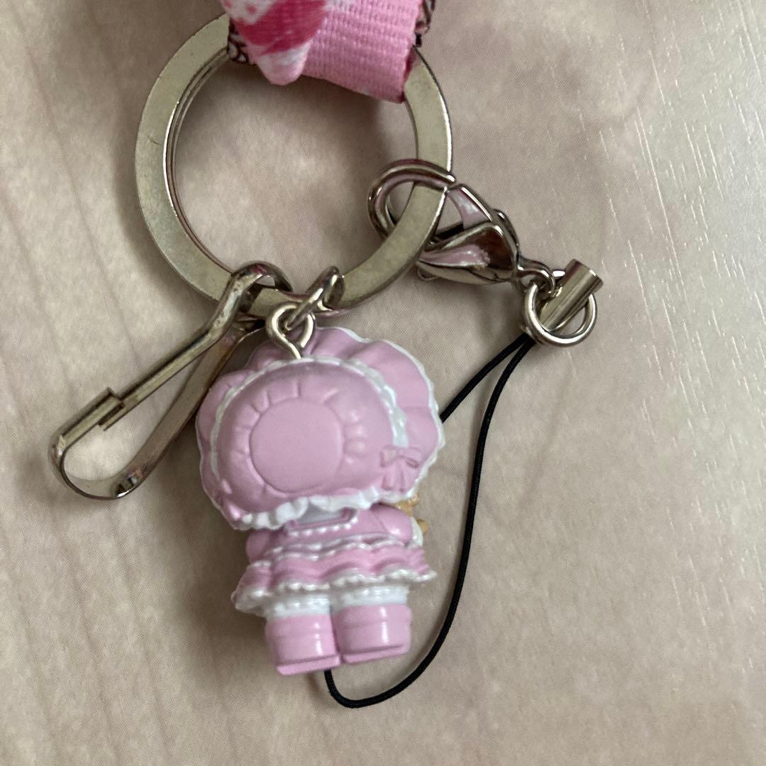 ハローキティ　ロリータキティ　ネックストラップ嶽本野ばら⚪︎希少2005年製未使用