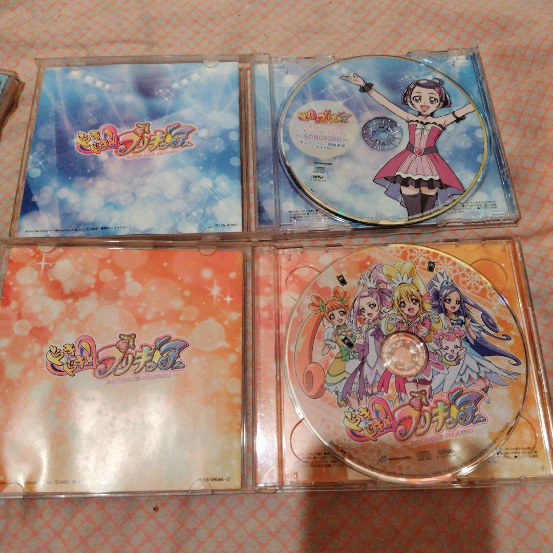 ▶プリキュアシリーズ CD 8枚　DVD4枚 ふたりはドキドキスマイルスイート