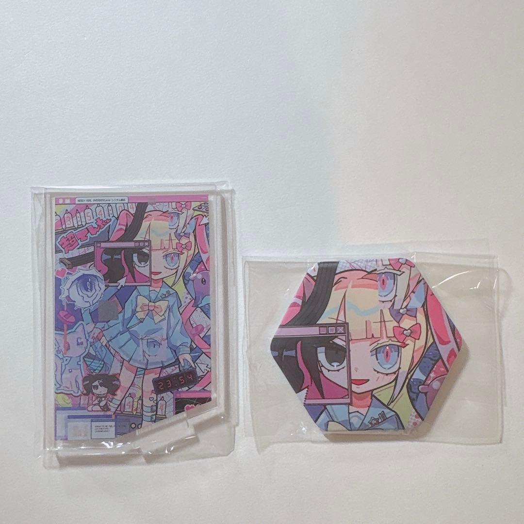 ニディガ 超てんちゃん あめちゃん アクスタ 缶バッジ アクキー 特典 非売品