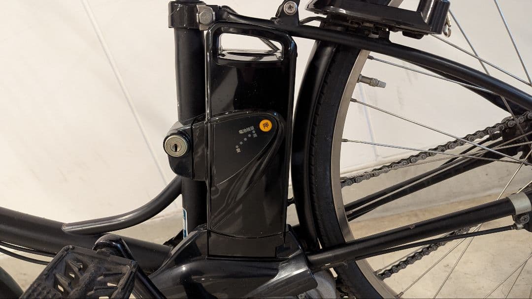 Panasonic 8ah 電動アシスト自転車 シティタイプ ブラック