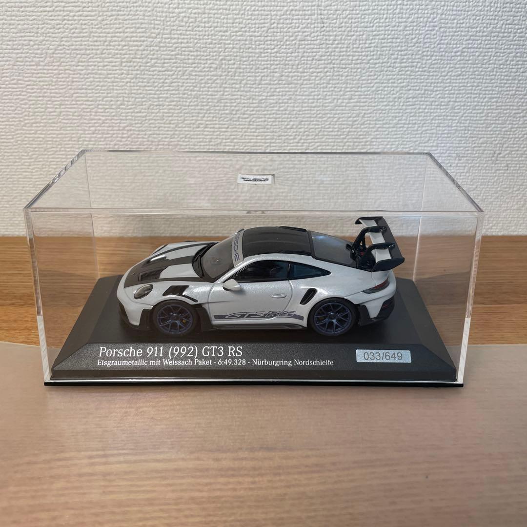 ミニチャンプス　ポルシェ　Porsche 911 GT3 RS 1/43