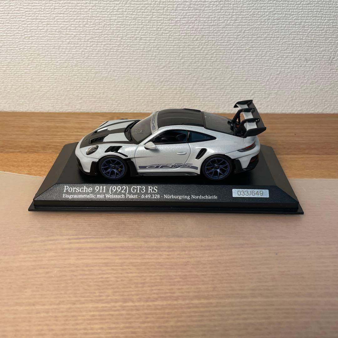 ミニチャンプス　ポルシェ　Porsche 911 GT3 RS 1/43