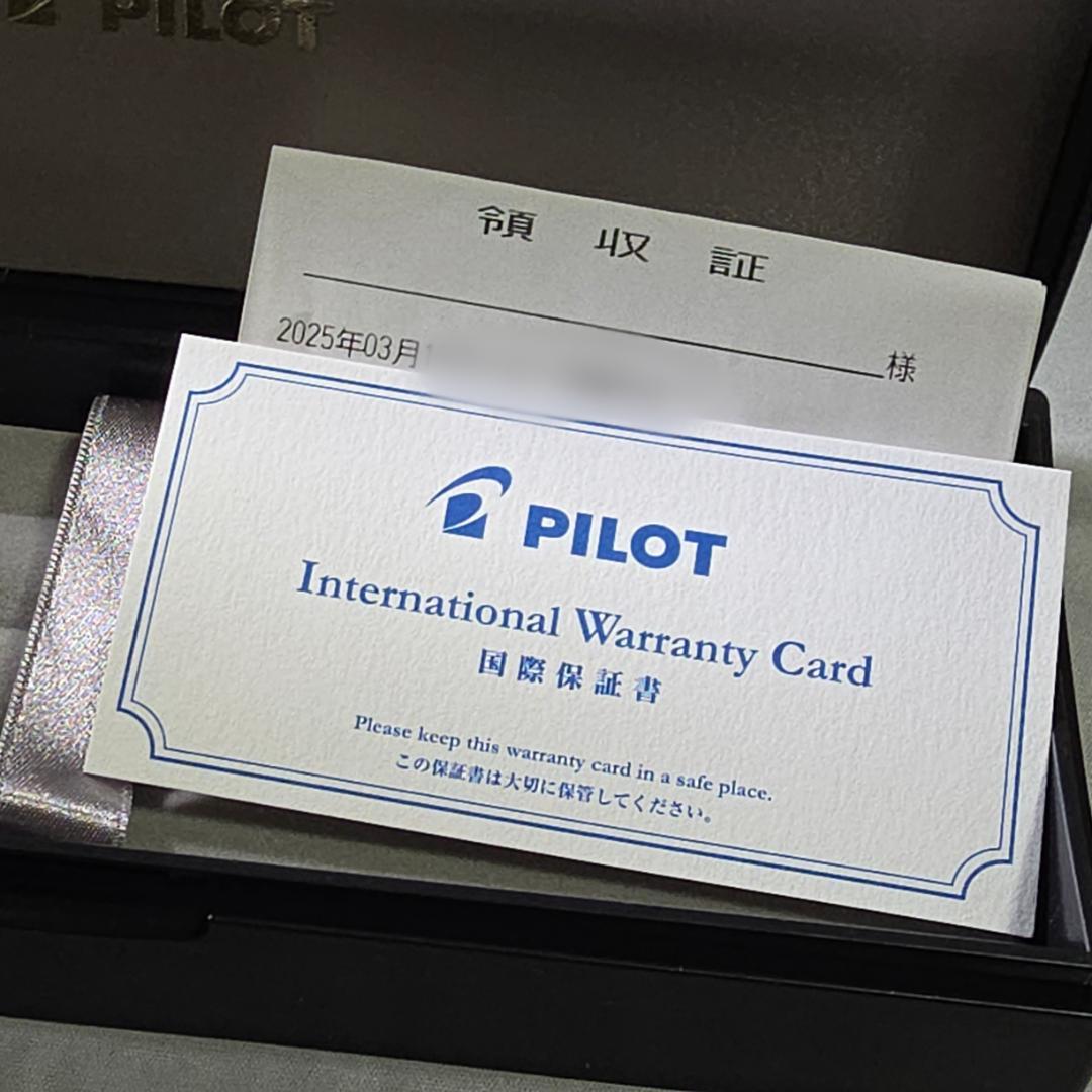 パイロット 万年筆 カスタム ヘリテイジ92 透明ブラック Mニブ