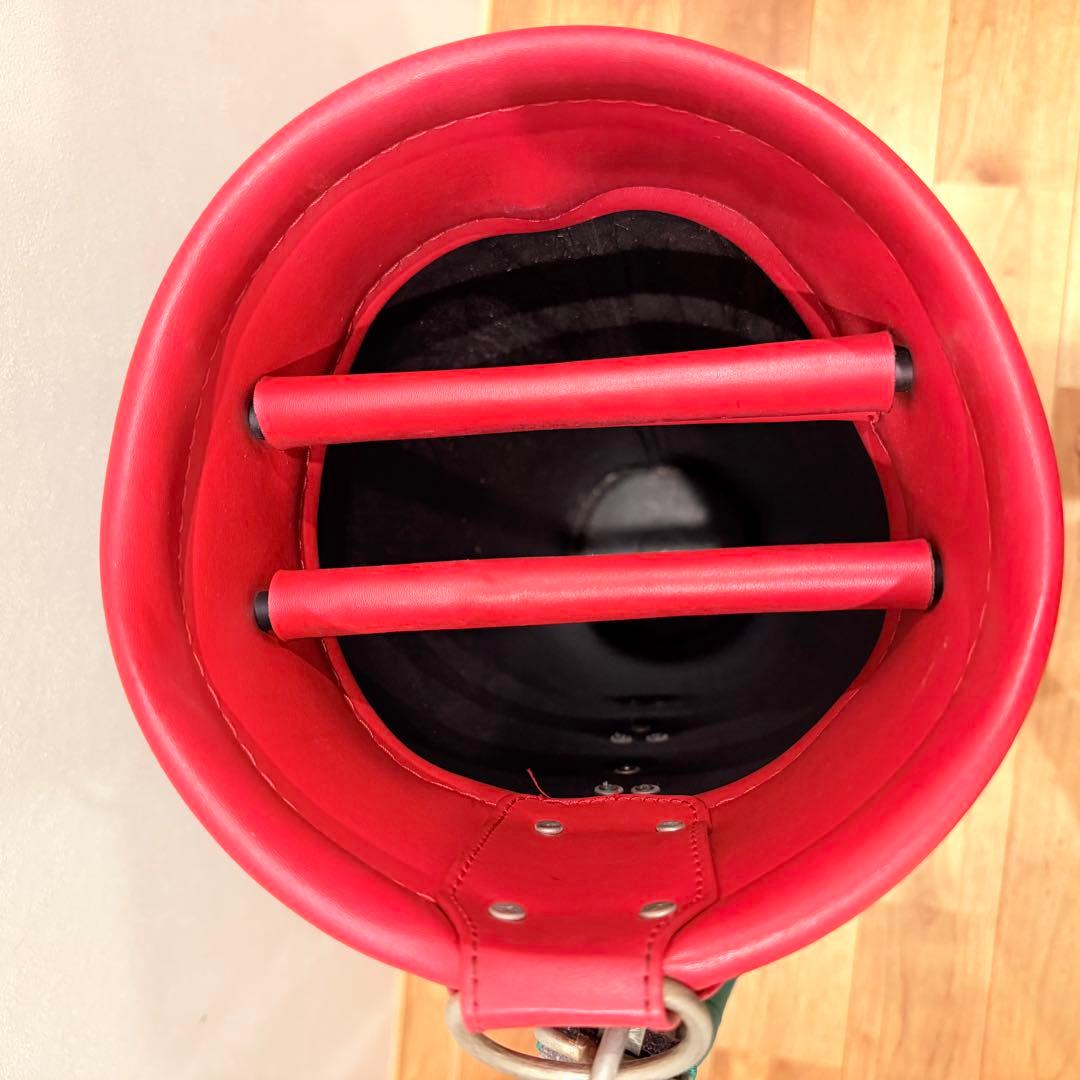 LACOSTE ラコステ8.5inch ヴィンテージ キャディバッグ フード付