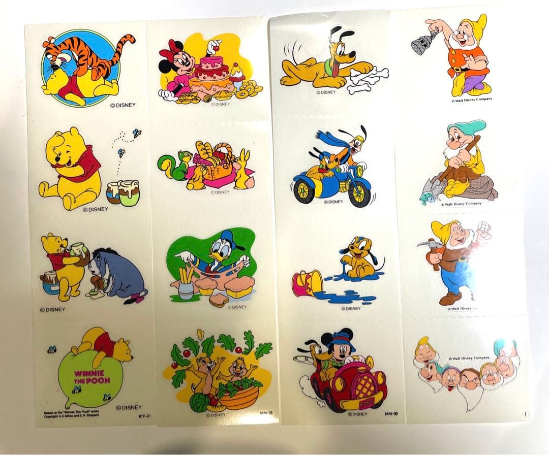 ディズニー転写シール　確認用