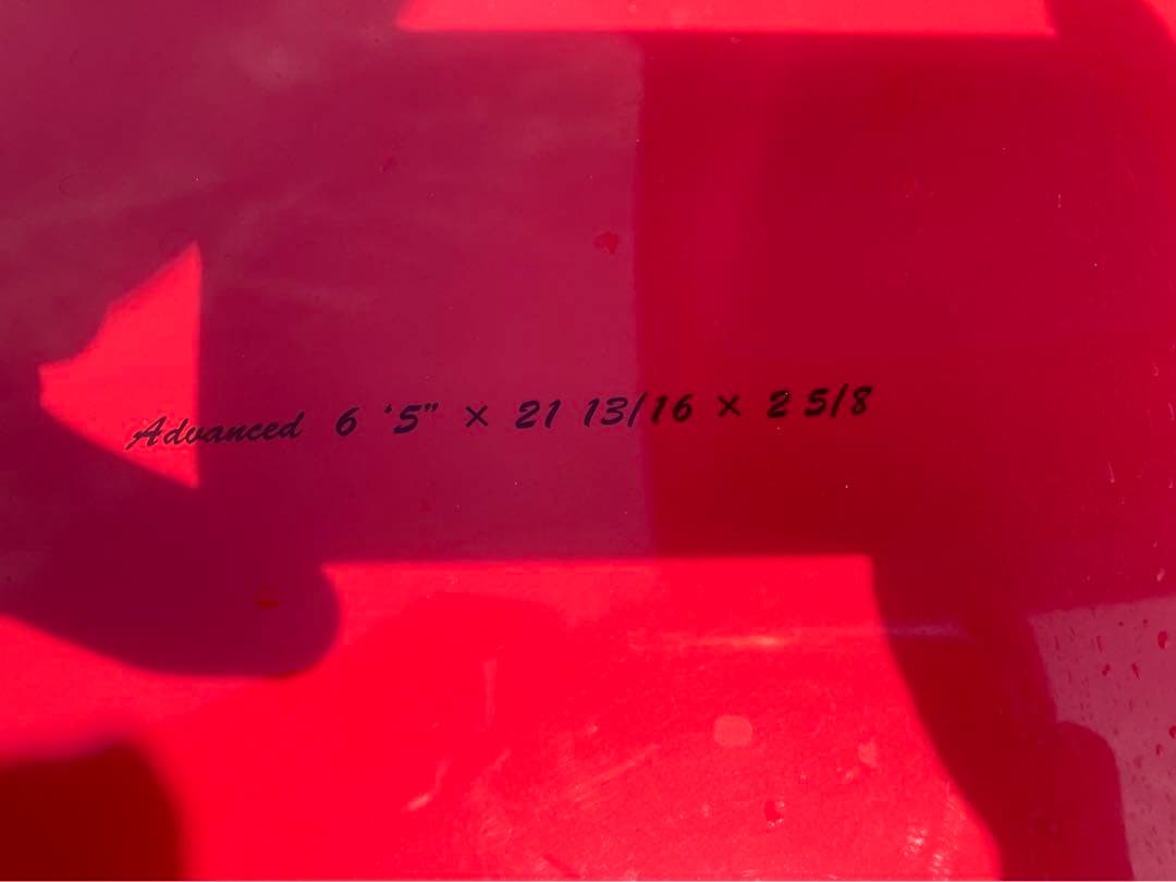 advanceサ－フボード 6.5ft