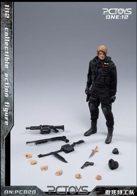 PCTOYS PC020 エクスペンダブルズ ガンナー 1/12 フィギュア