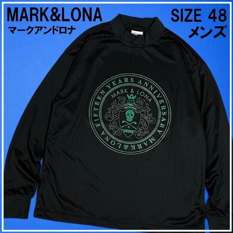 マークアンドロナ 2023年モデル ハイネック 長袖 Tシャツ 48 ゴルフ