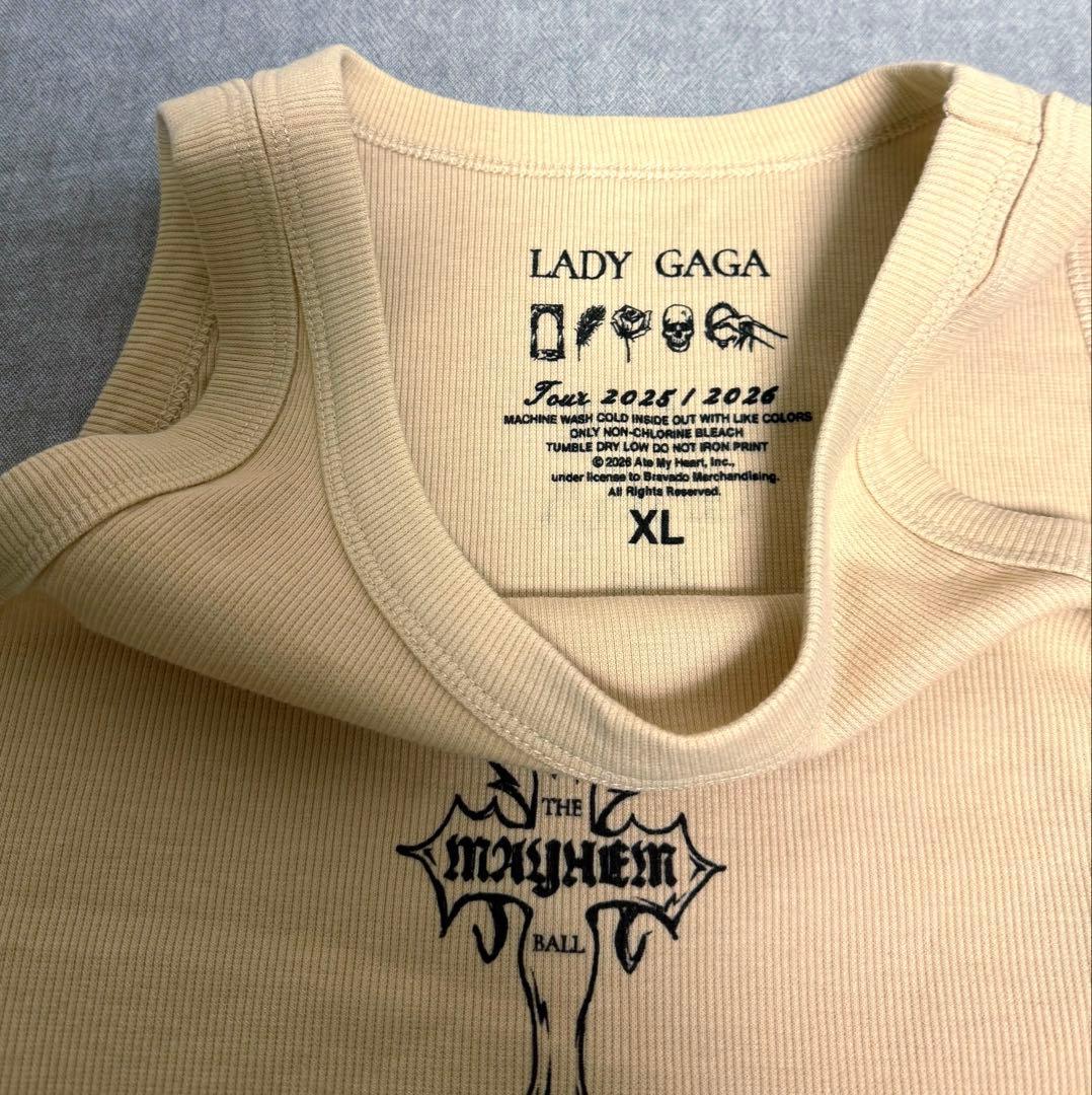 Lady Gaga レディーガガ MAYHEM タンクトップＬ相当 XL表記