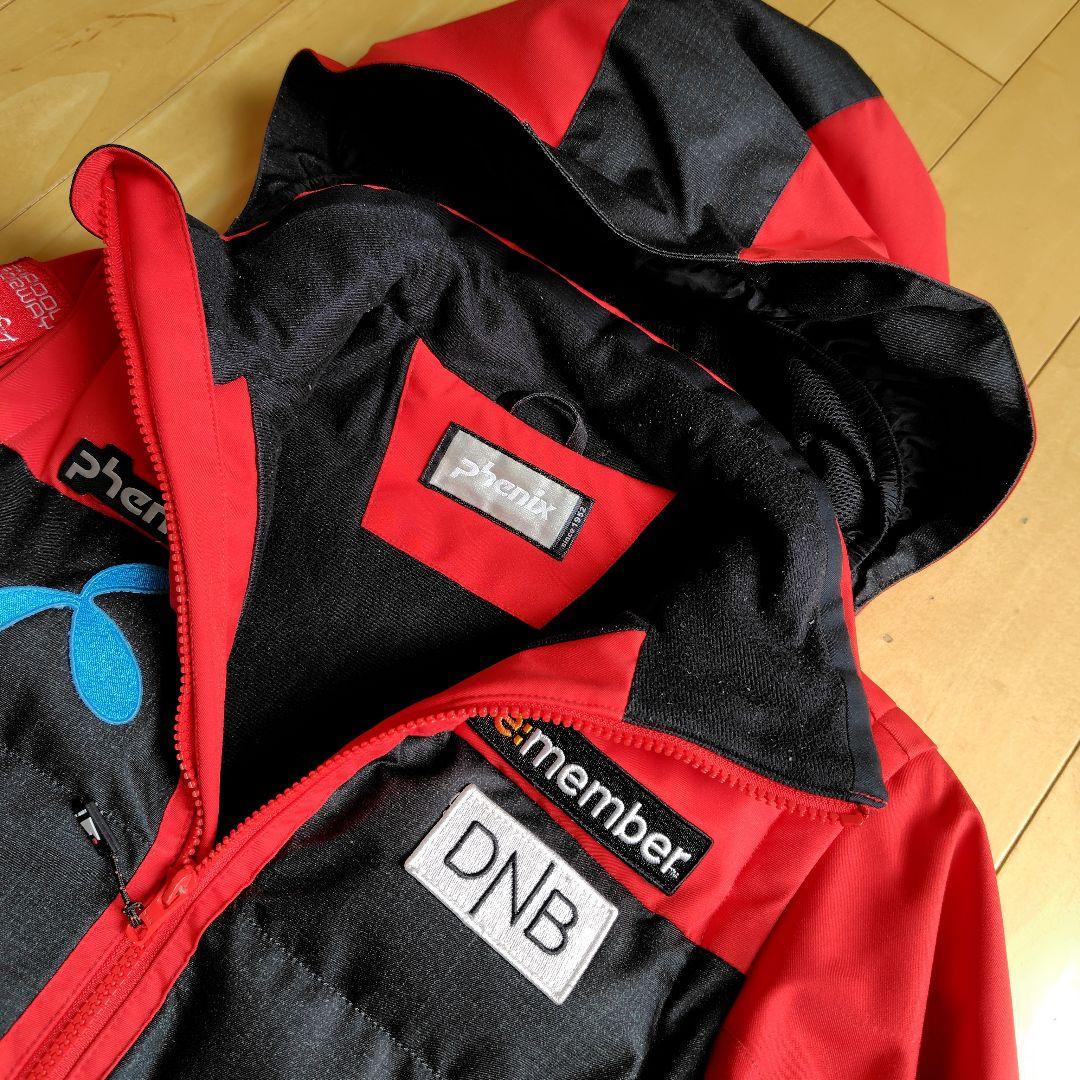 Phenix 子ども用スキーウェア 赤黒、迷彩