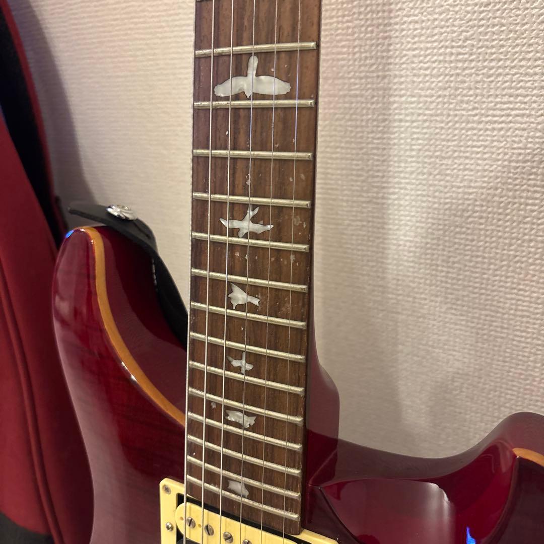 PRS SE Custom 24 チェリーレッド ギター