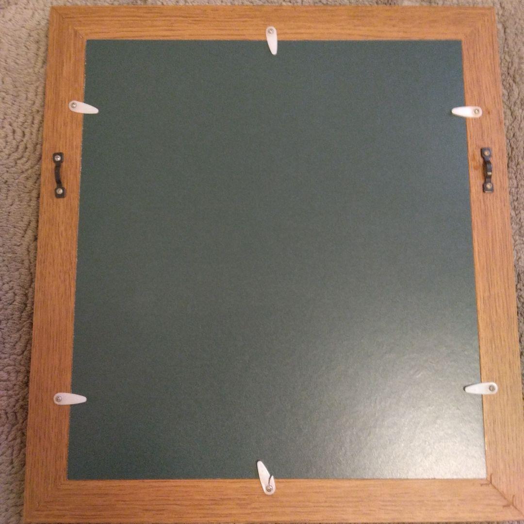 格安激レア❣七宝焼き 額縁 ピンクのバラ 木製フレーム付き