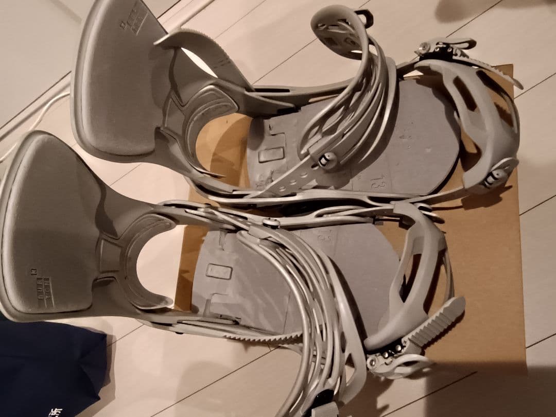 Burton Cartel X ビンディング Mサイズ グレー　23-24モデル