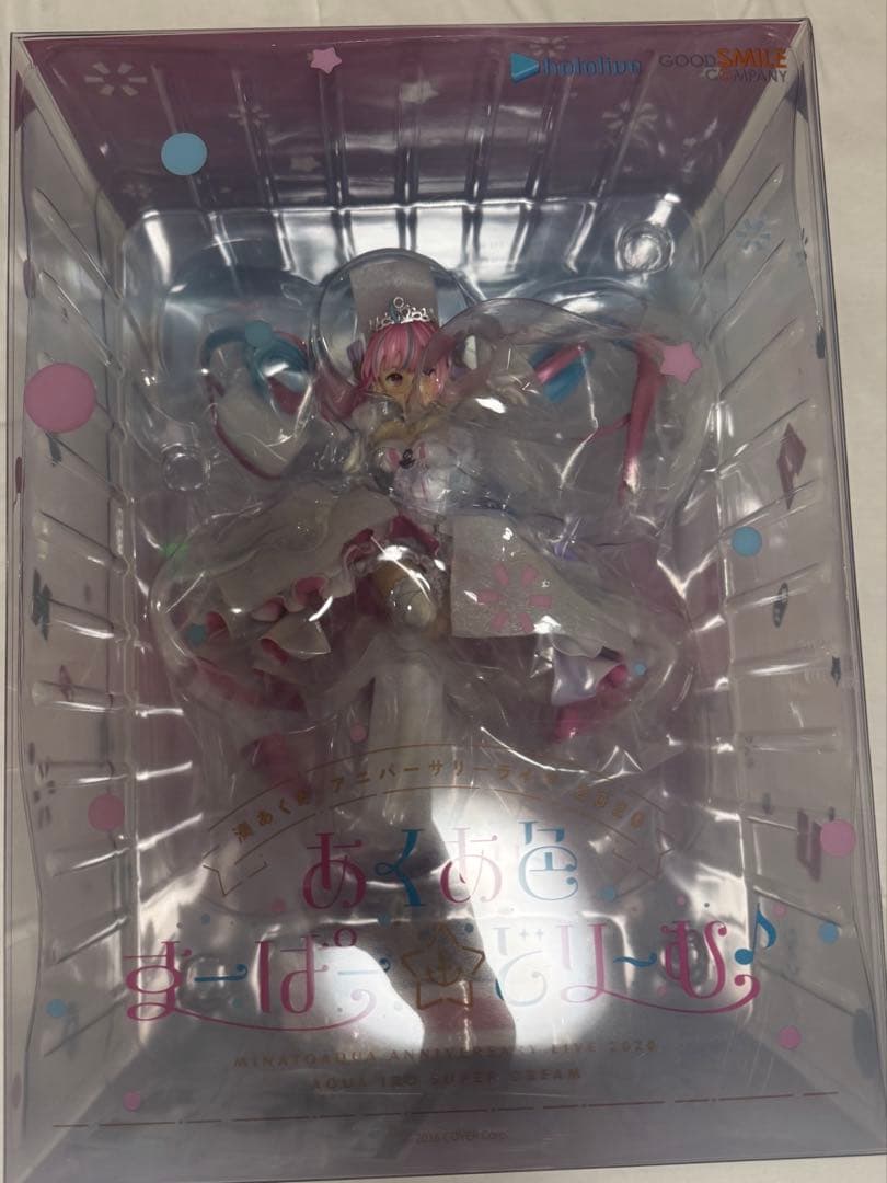 新品未開封 湊あくあ あくあ色すーぱー☆どり~むVer. 1/7スケール