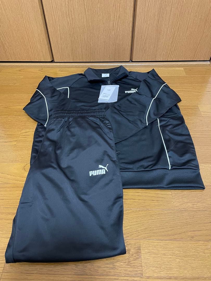 Puma ブラック ジャージ上下セット