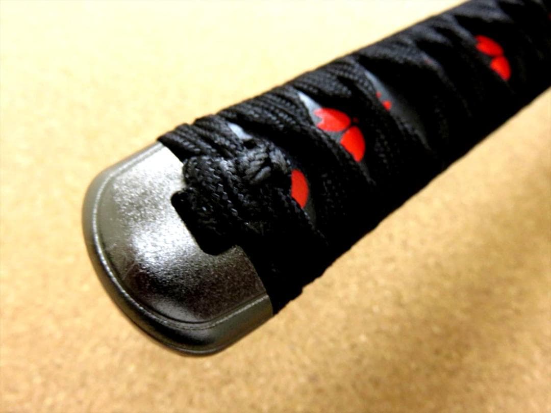 関の美術刀剣 空想刀 黒斬剣艶桜 黒塗刀身 大刀 模造刀 模擬刀 仮装パーティー