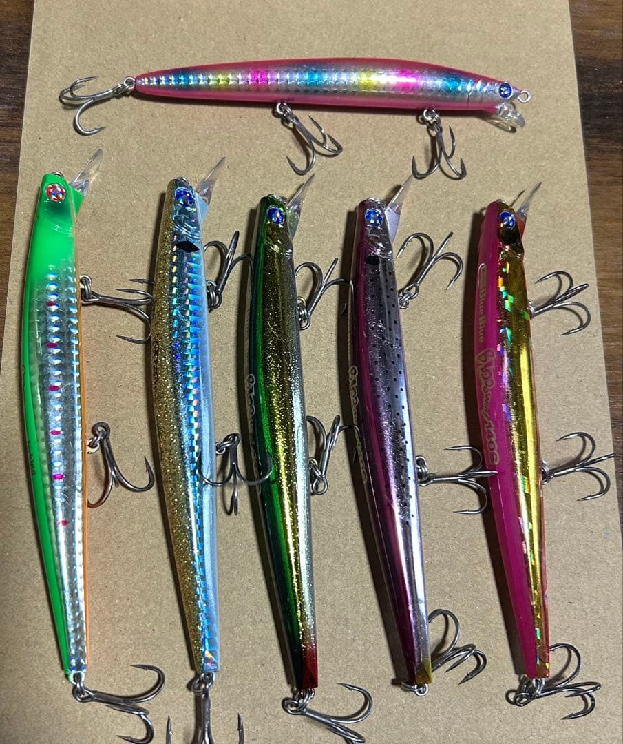 Blue Blue ブローウィン140s 140j 125f 6個