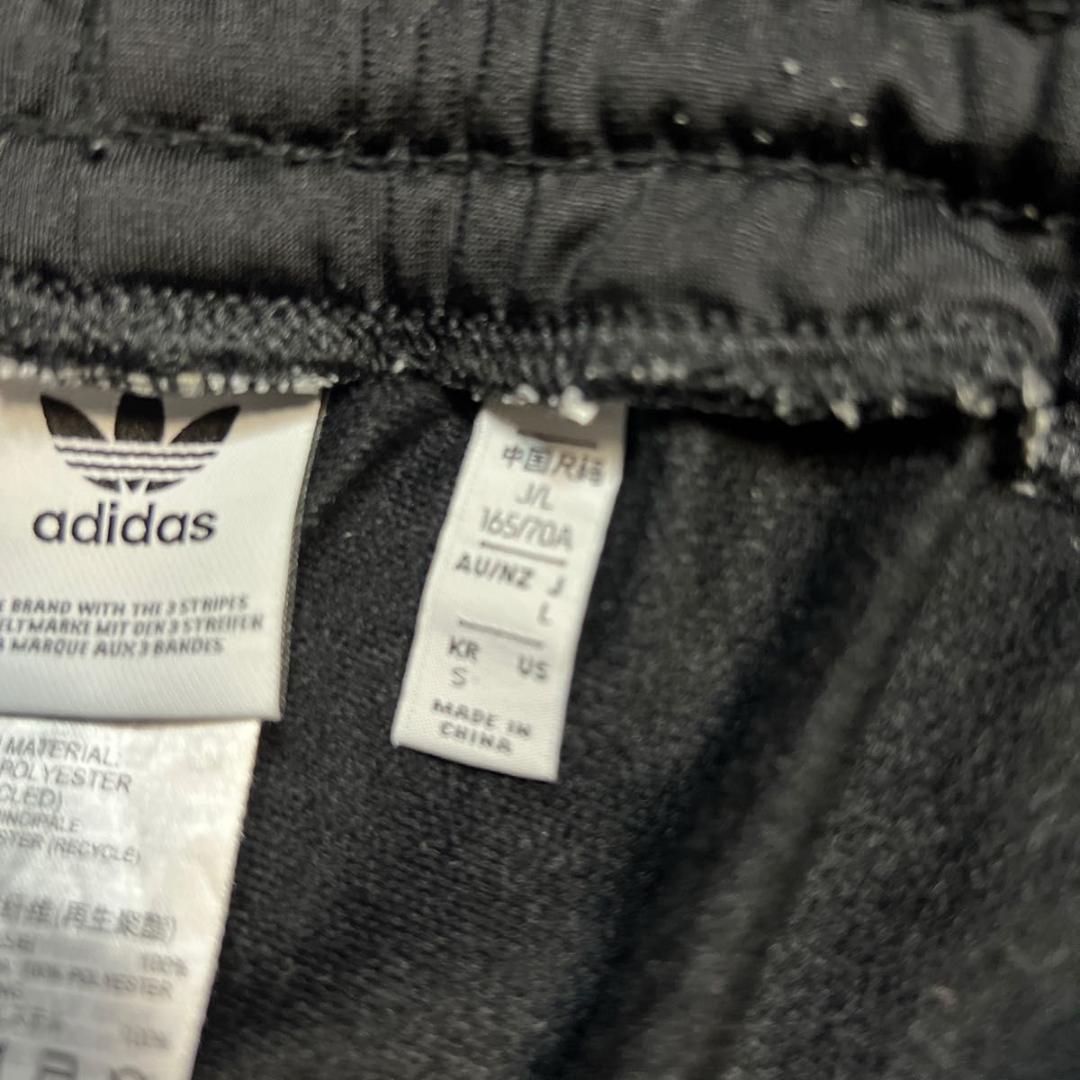 ブラックピンク　ロゼ　アディブレイク　ジャージ　パンツ　L 　ややスレ毛玉特価