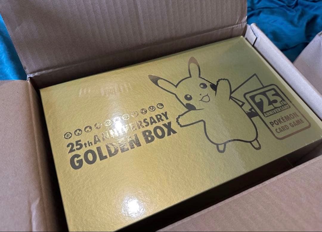 【新品未開封】ポケモンカードゲーム　25thアニバーサリー　ゴールデンボックス