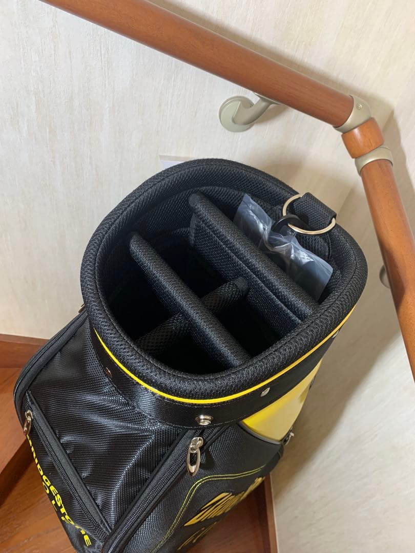 【新品未使用】　BRIDGESTONE ゴルフキャディバッグ CBG21Y BY