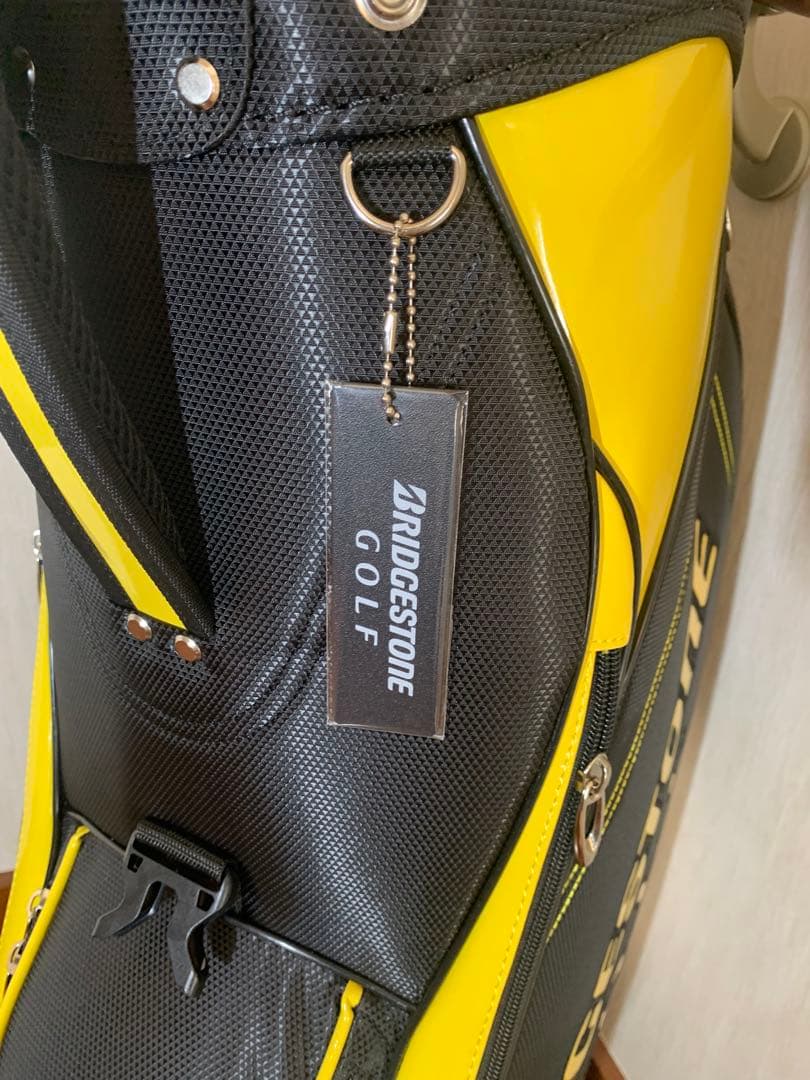 【新品未使用】　BRIDGESTONE ゴルフキャディバッグ CBG21Y BY