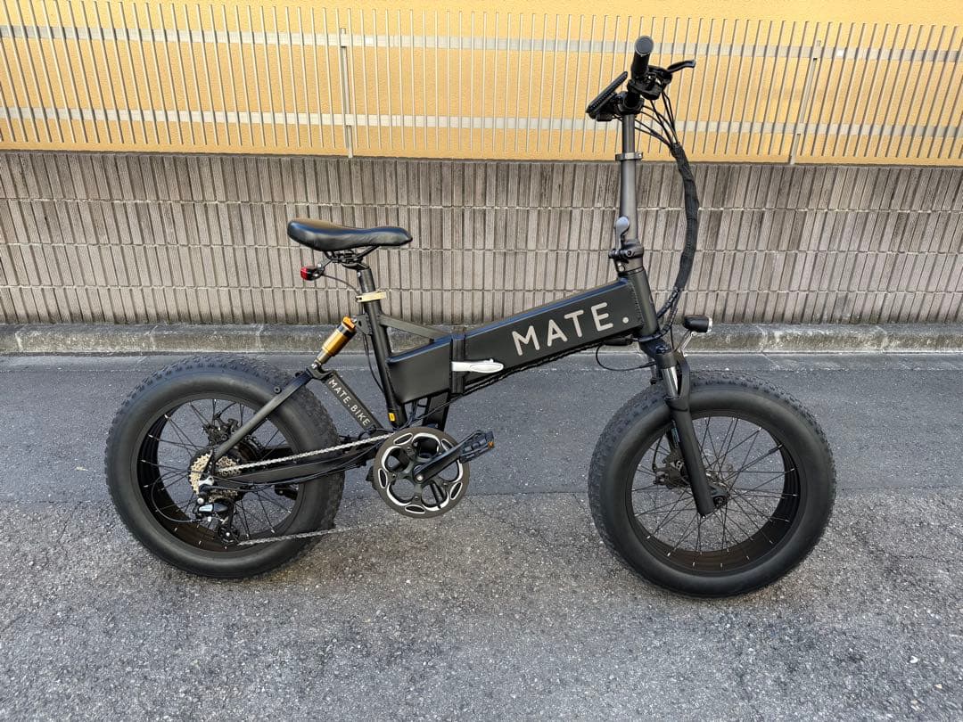 MATE X 750 ブラック　メイトバイク　電動アシスト自転車　eBIKE