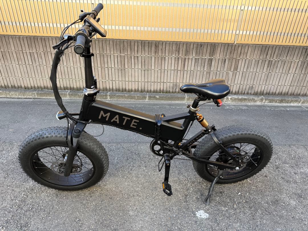 MATE X 750 ブラック　メイトバイク　電動アシスト自転車　eBIKE