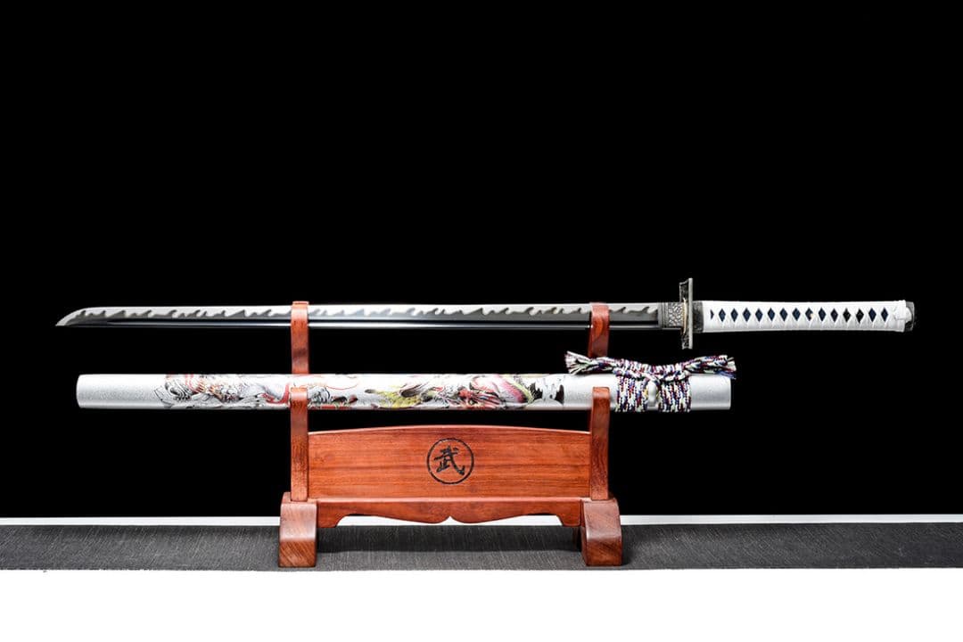 武具　刀装具　日本刀　模造刀 【七色の竜王】 横刀  直刀