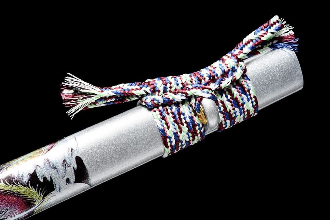 武具　刀装具　日本刀　模造刀 【七色の竜王】 横刀  直刀