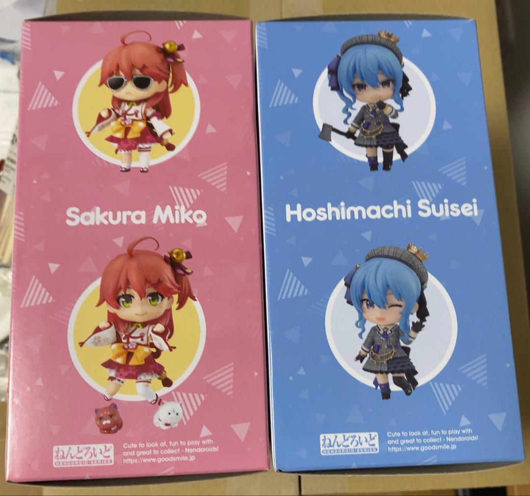 最安値 ホロライブ みこめっと ねんどろいど さくらみこ 星街すいせい