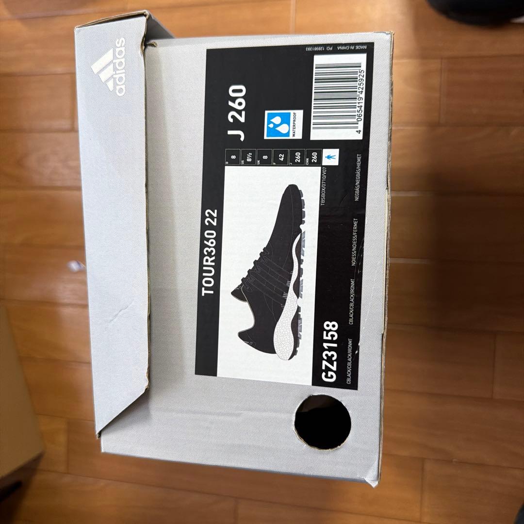 ADIDAS GOLF アディダスゴルフ ツアー360 Black 26.0cm