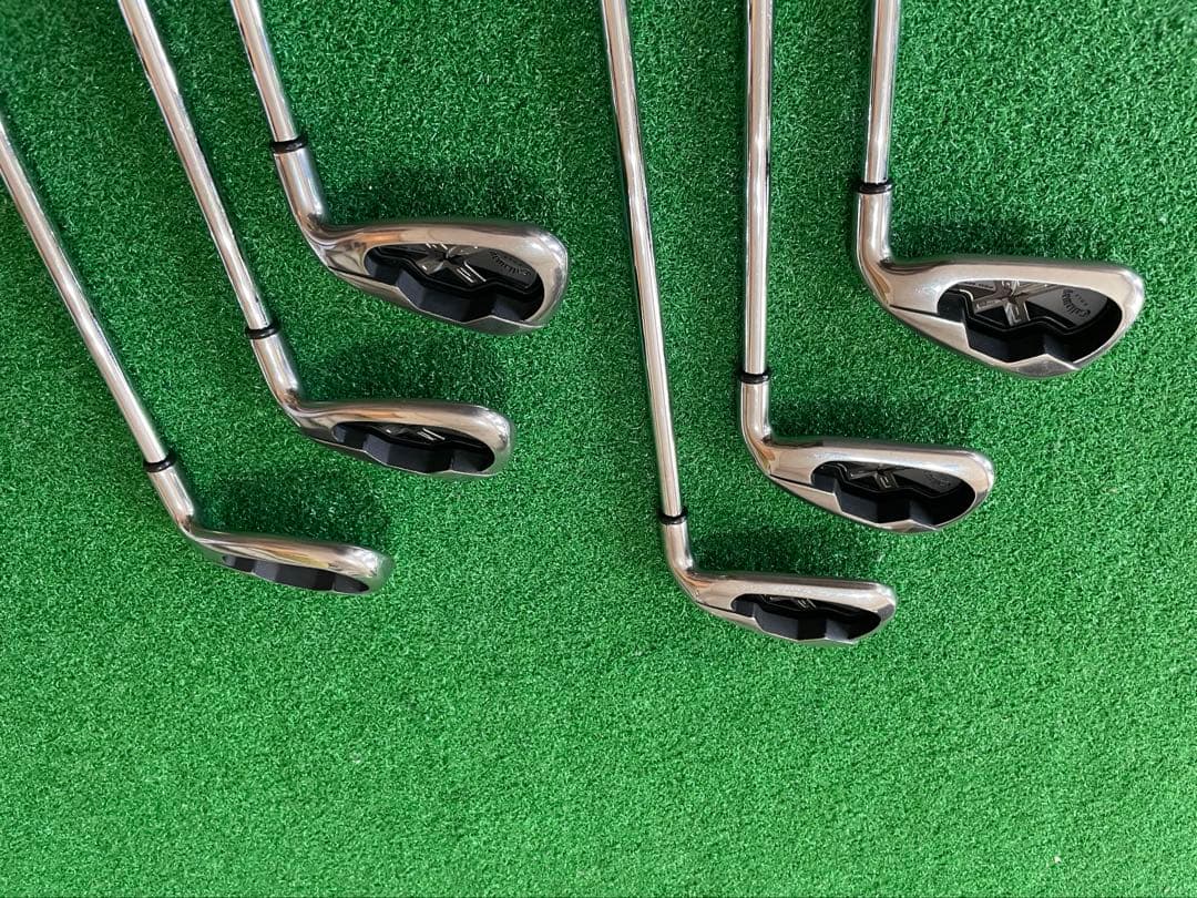 キャロウェイ　X18プロ　アイアンセット 5-9 P 純正スチールシャフトS