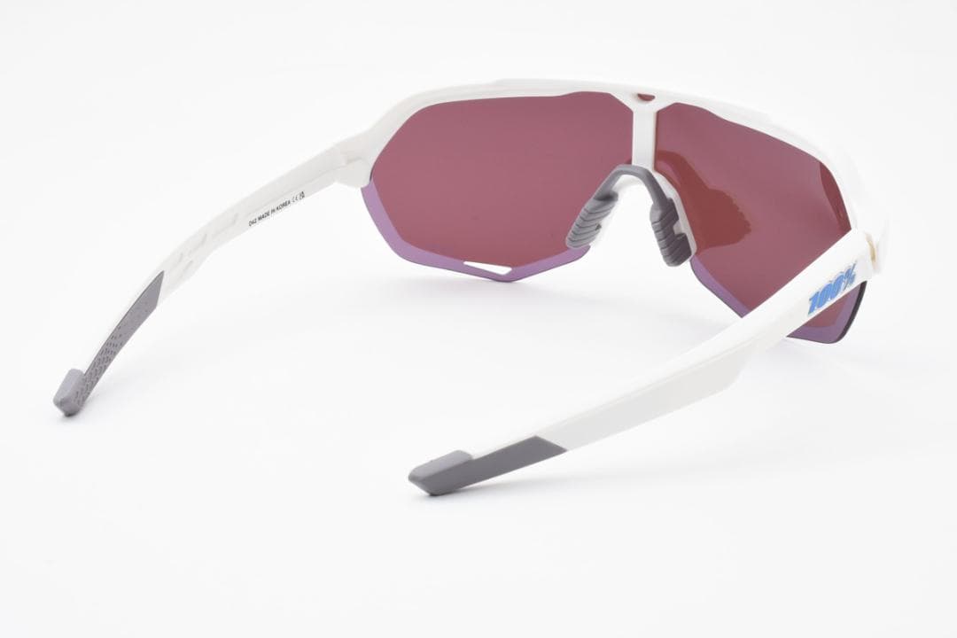 【新品未使用】 100% ワンハンドレット サングラス S2 マットホワイト