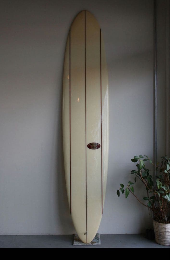 希少:ドナルド・タカヤマ本人シェイプ DT-1 ゴールドディケール　9’1″