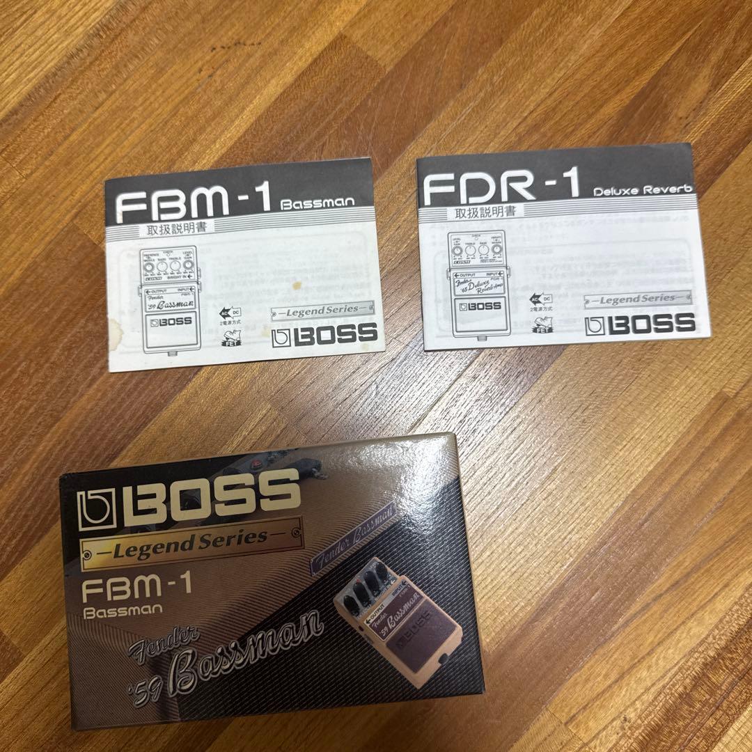 kaz wBOSS エフェクターセット FBM-1 FDR-1 FRV-1