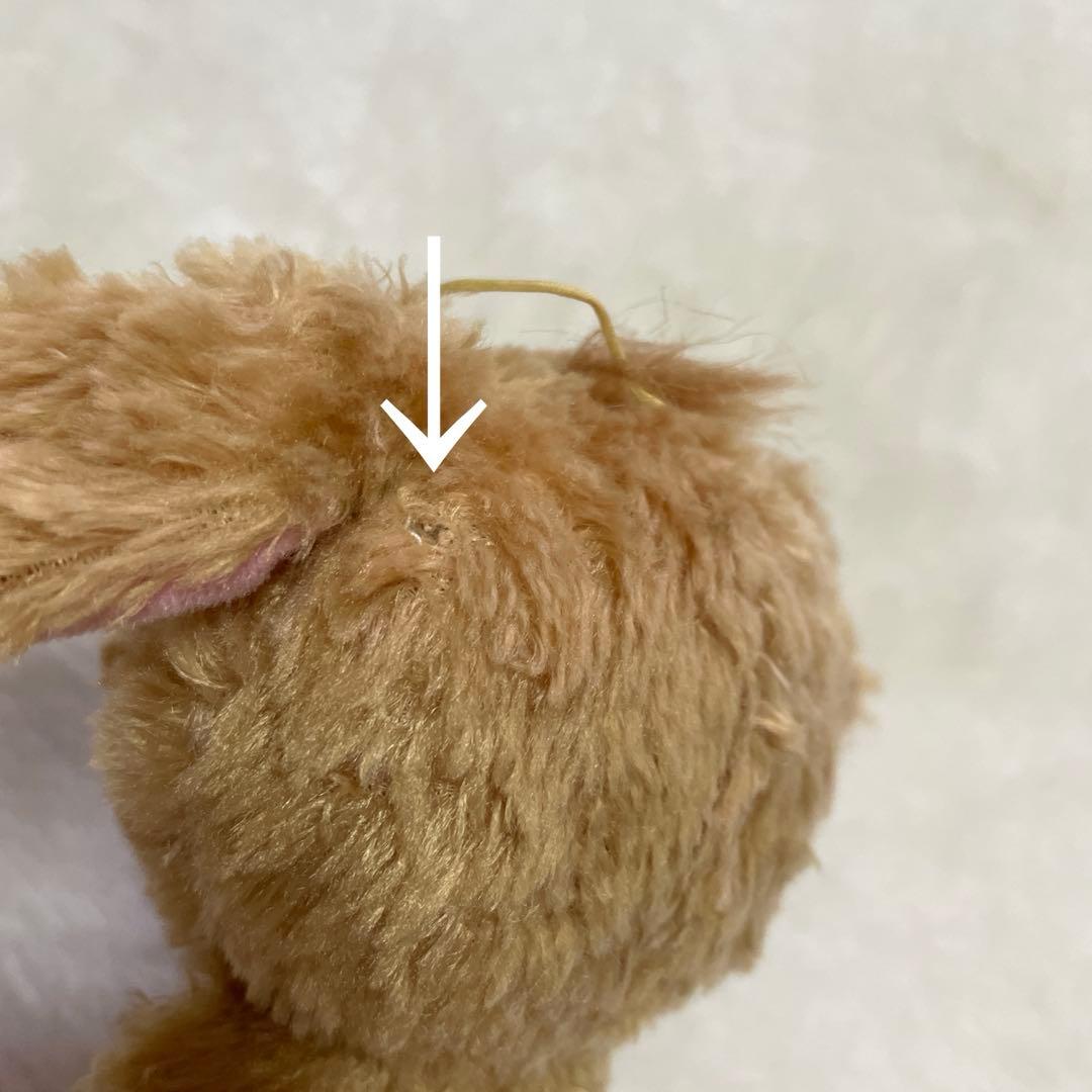 シュガーバニーズ　くろうさ　ぬいぐるみ　マスコット　ハートランド　当時物