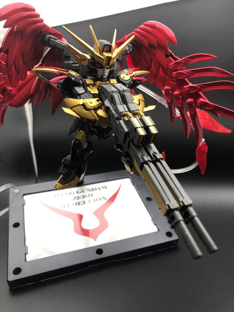 塗装済み完成品 MGSD ウイングガンダムゼロリベリオン