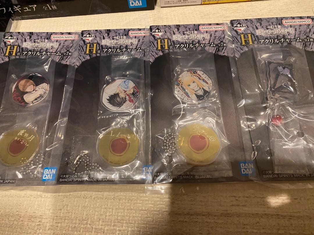 一番くじ　デスノート　A賞　B賞　D賞　フィギュアセット